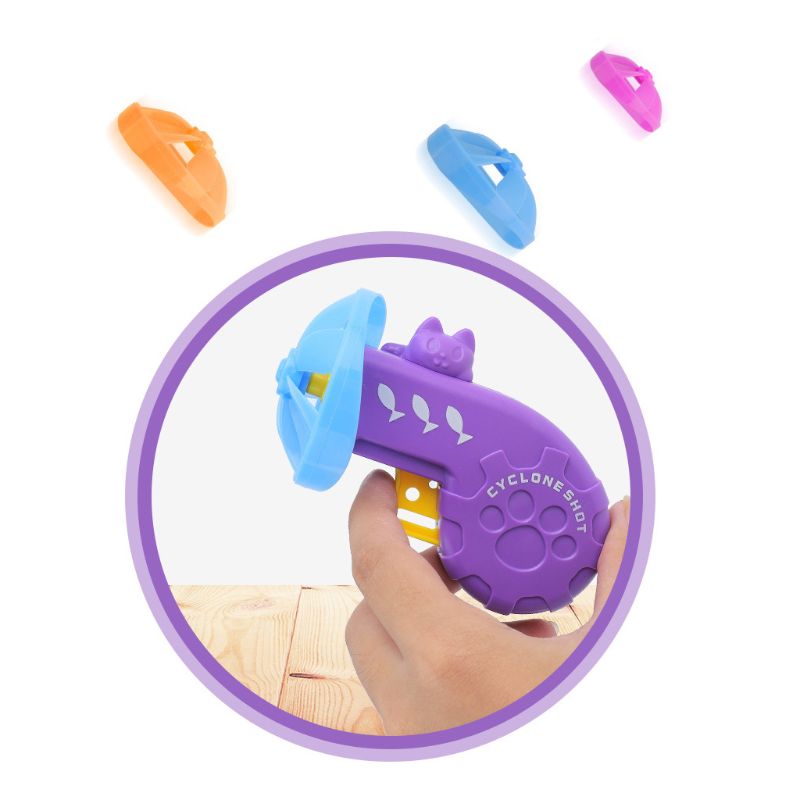Colorful UFO toy gun