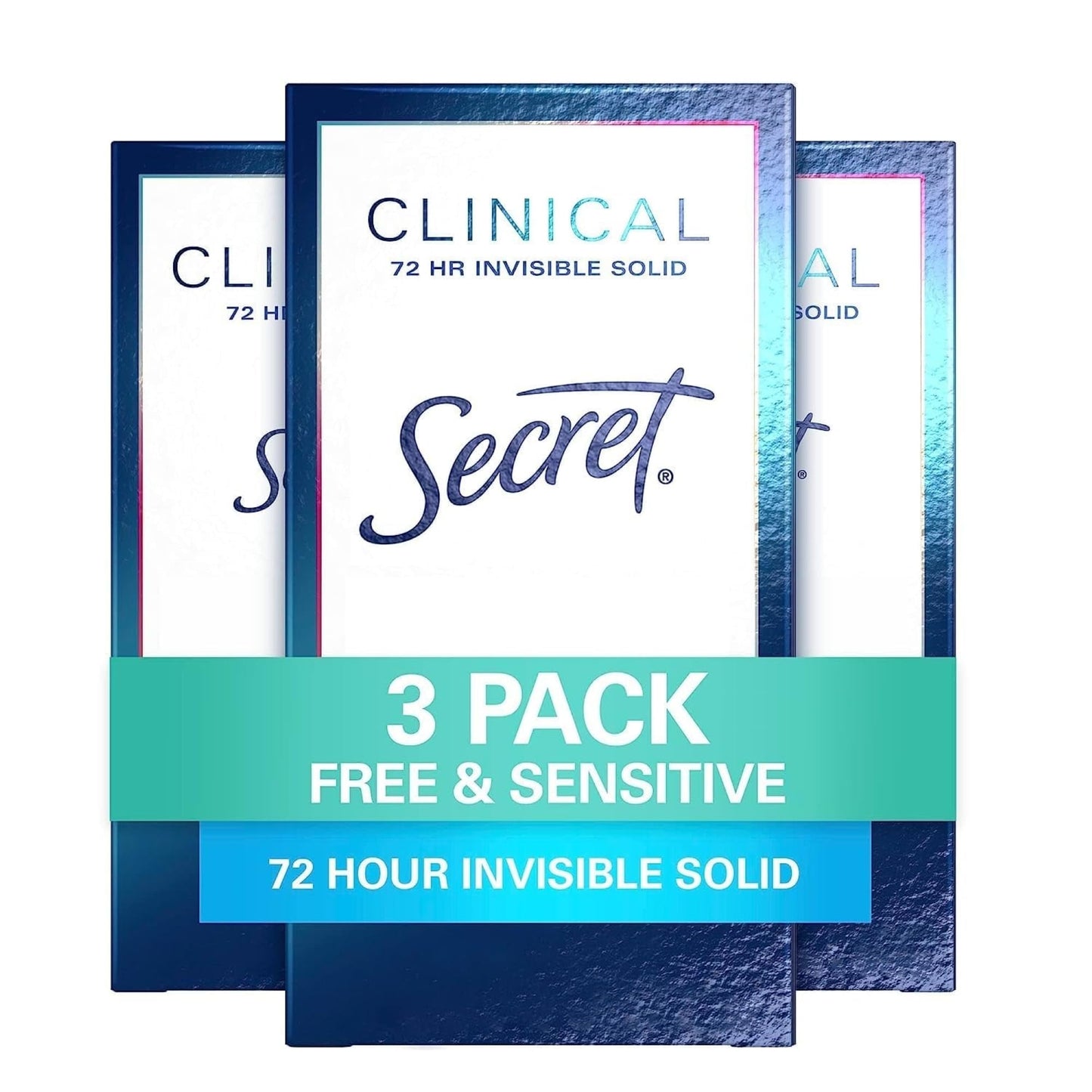 Secret Clinical Strength Invisible Solid Antiperspirant And Deodorant For Women 1.6oz