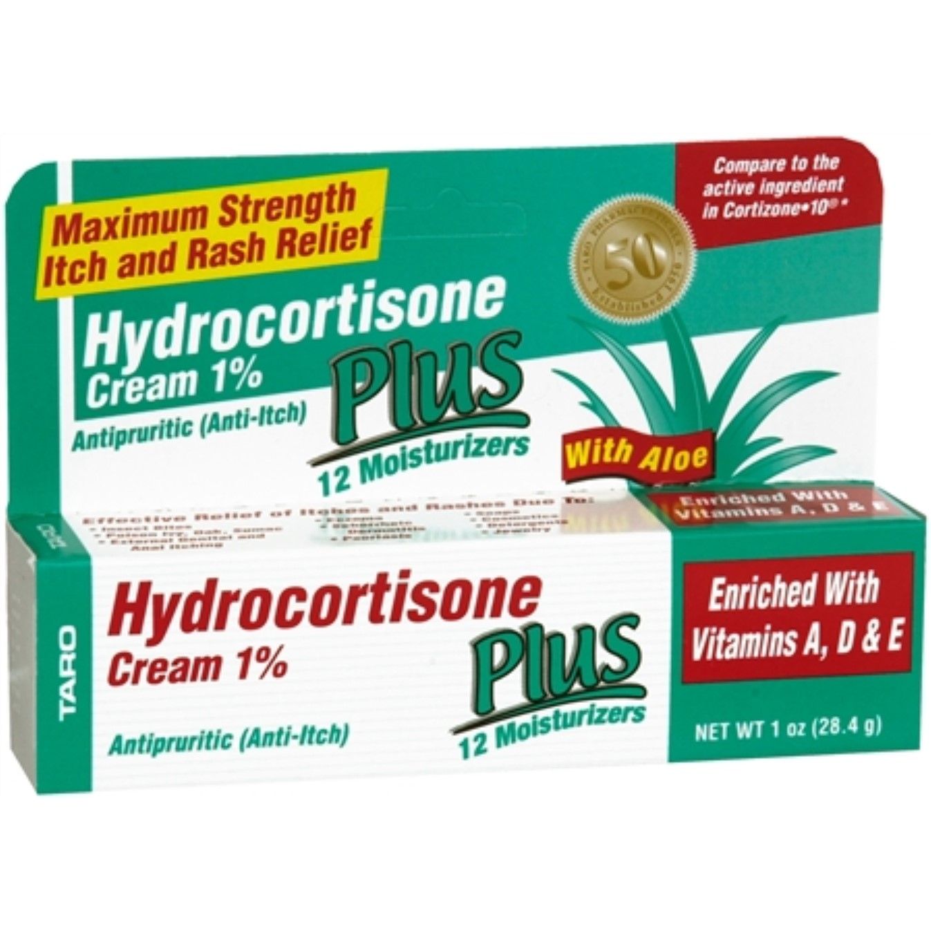 Hydrocortisone Plus Cr 1% 28.4gm