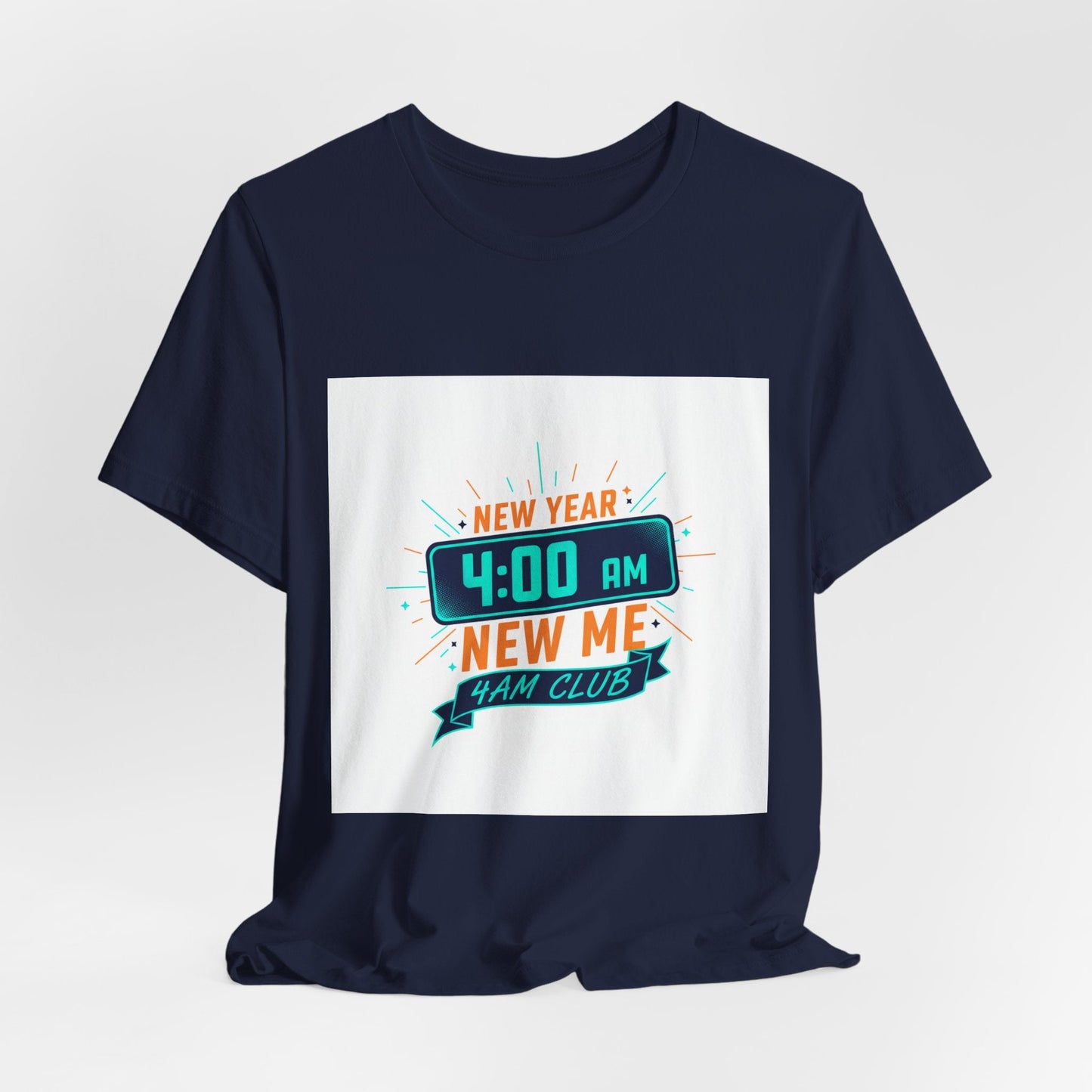 New Year 4:00 AM New Me Tee | Holiday Apparel, Festive Party Shirt