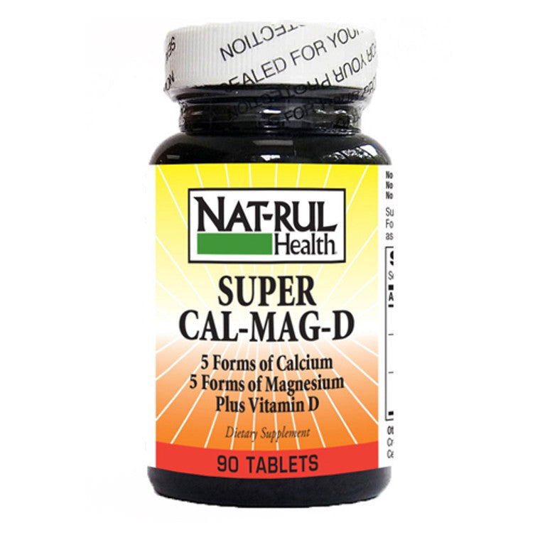 Natrul Health Super Cal-Mag-D – Bone & Muscle Support Formula (Tablets)