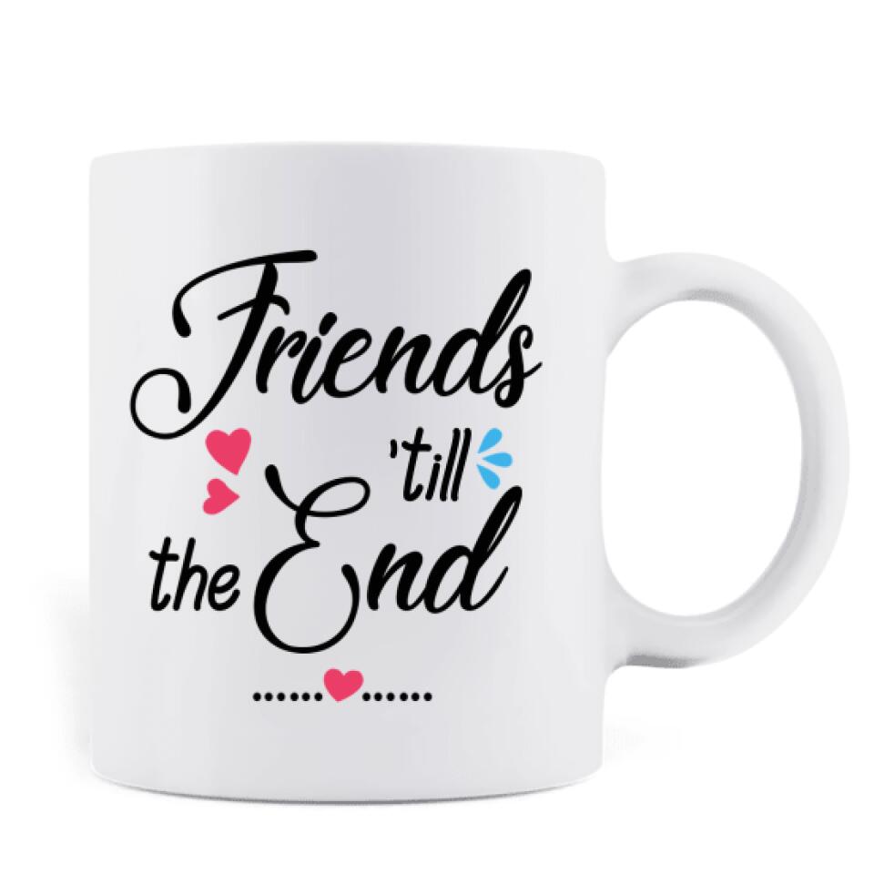 Personalized Curvy/Slim Girls Bikini Mug - Best Gift For Best Friends - Soul Sisters - AQ5WVZ