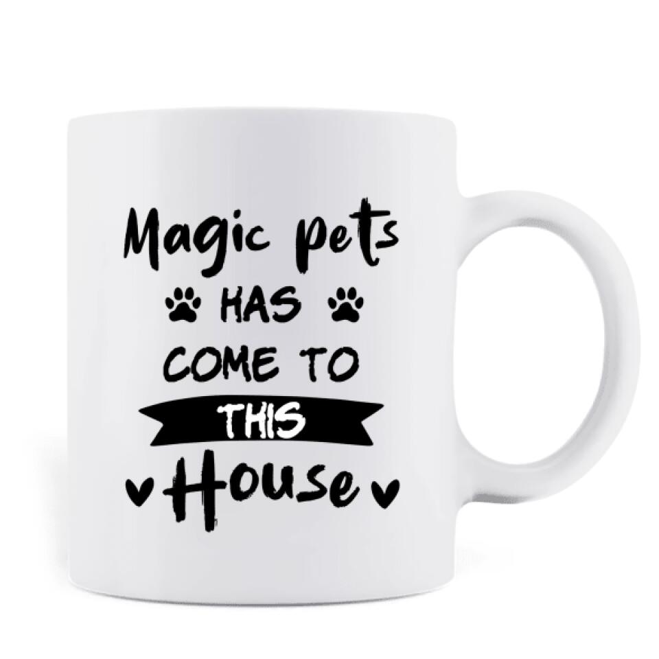 Personalized Halloween Pets On Car Coffee Mug - Up to 5 Pets - It's Just A Bunch Of Hocus Pocus - NCEQ9H