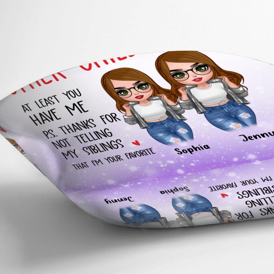 Personalized Favorite Child Mom Pillow Cover - Gift For Mother's Day - I'm Your Favorite
