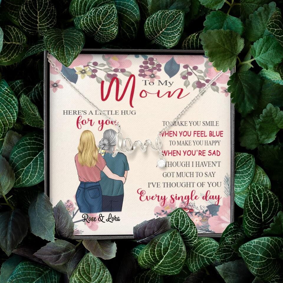 Personalized Necklace - Best Gift For Mother's Day - IWJMRF