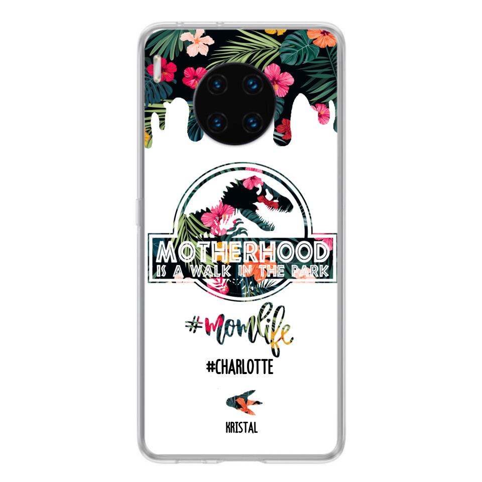 Personalized Mama Dinosaur Phone Case - Best Gift For Mothers - Phone Case For Xiaomi, Oppo And Huawei - 2QCGS1