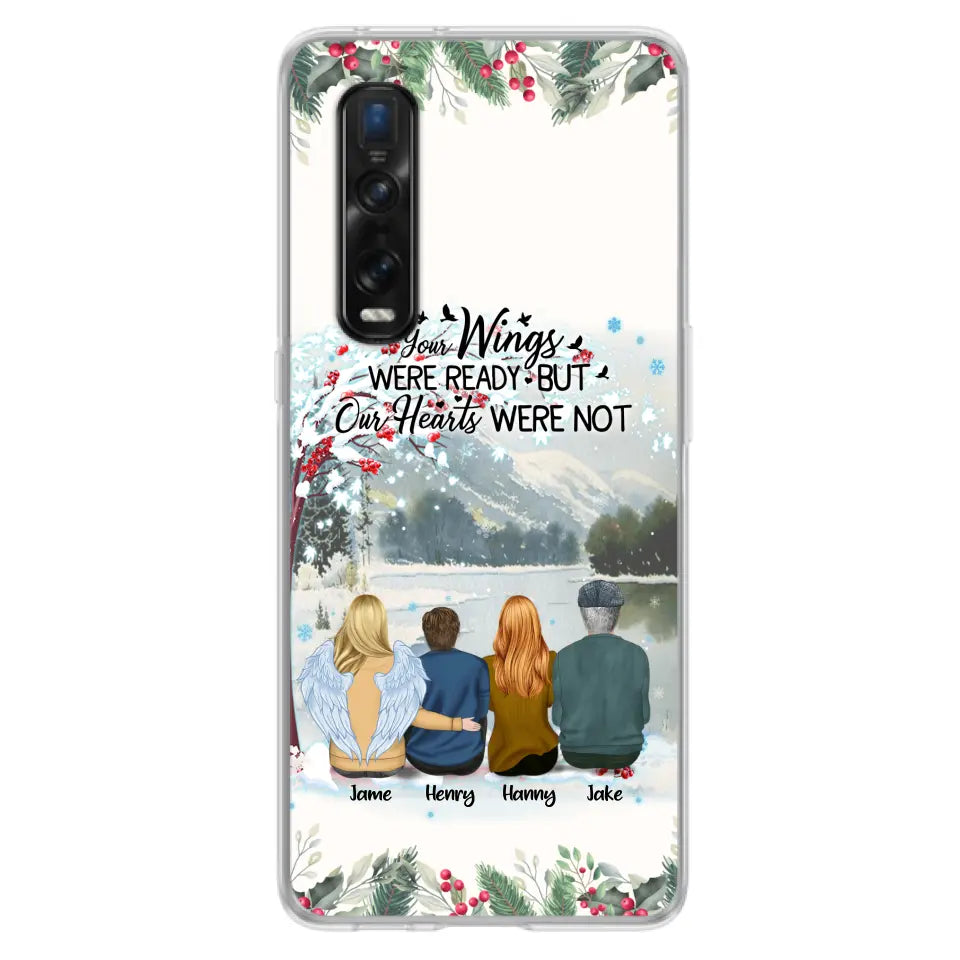 Personalized Family Phone Case - Best Gift For Family - I Know Heaven Is A Beautiful Place Because They Have My Dad - Case For Xiaomi, Oppo And Huawei