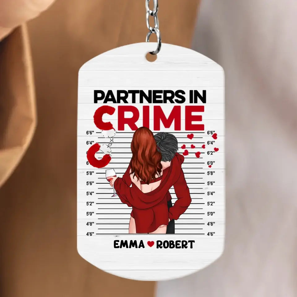 Personalized Couple Aluminum Keychain -
Gift Idea For Couple/Valentine's Day - If It's Dirty, Kinky Naughty, Messy