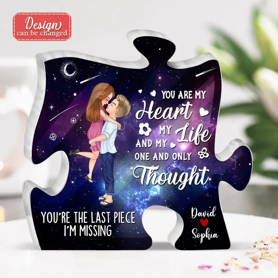 Personalized Couple Acrylic Plaque - Gift Idea For Couple/Him/Her/Valentine's Day - Together Since 2013