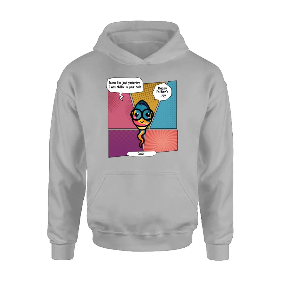 Personalized Funny Shirt/Hoodie - Up to 6 Children - Father's Day Gift Idea - Happy Father's Day