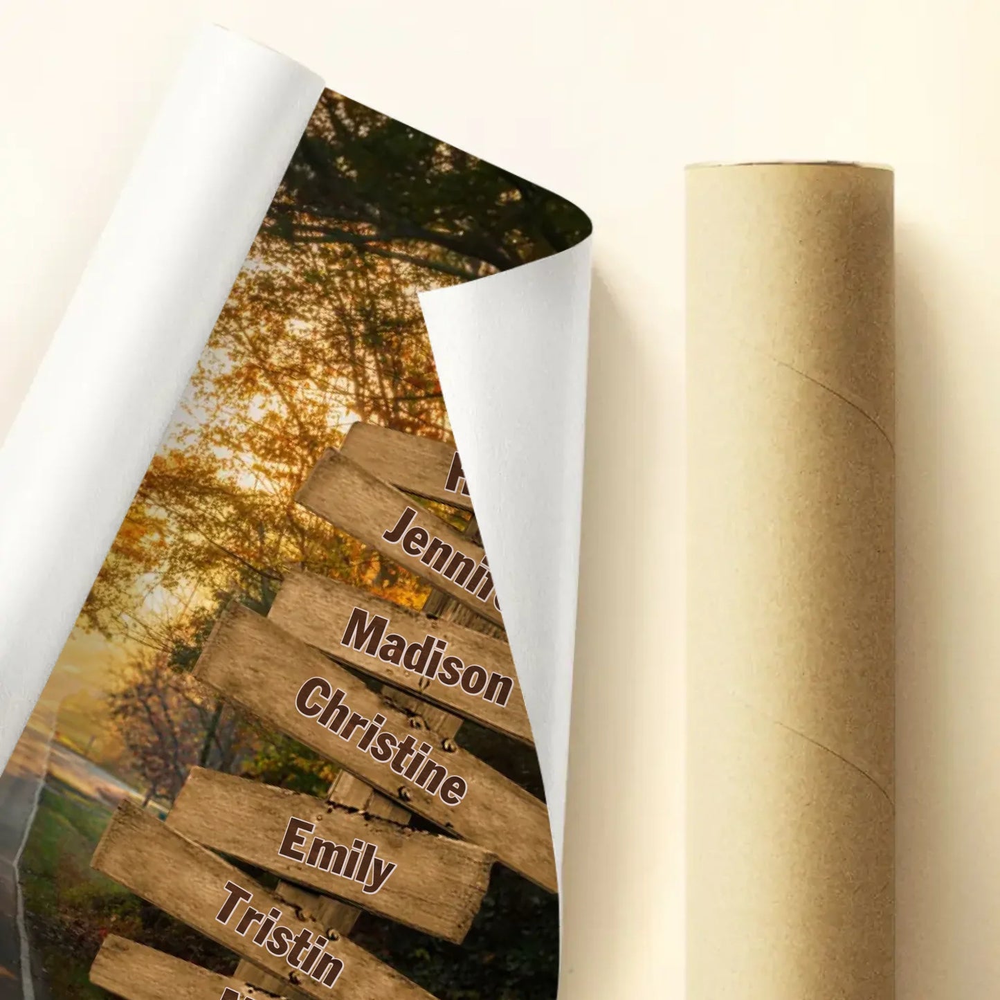 Personalized Grandma & Grandkids Poster - Mother's Day Gift Idea For Grandma/Grandkid - My Greatest Blessings Call Me Grandma