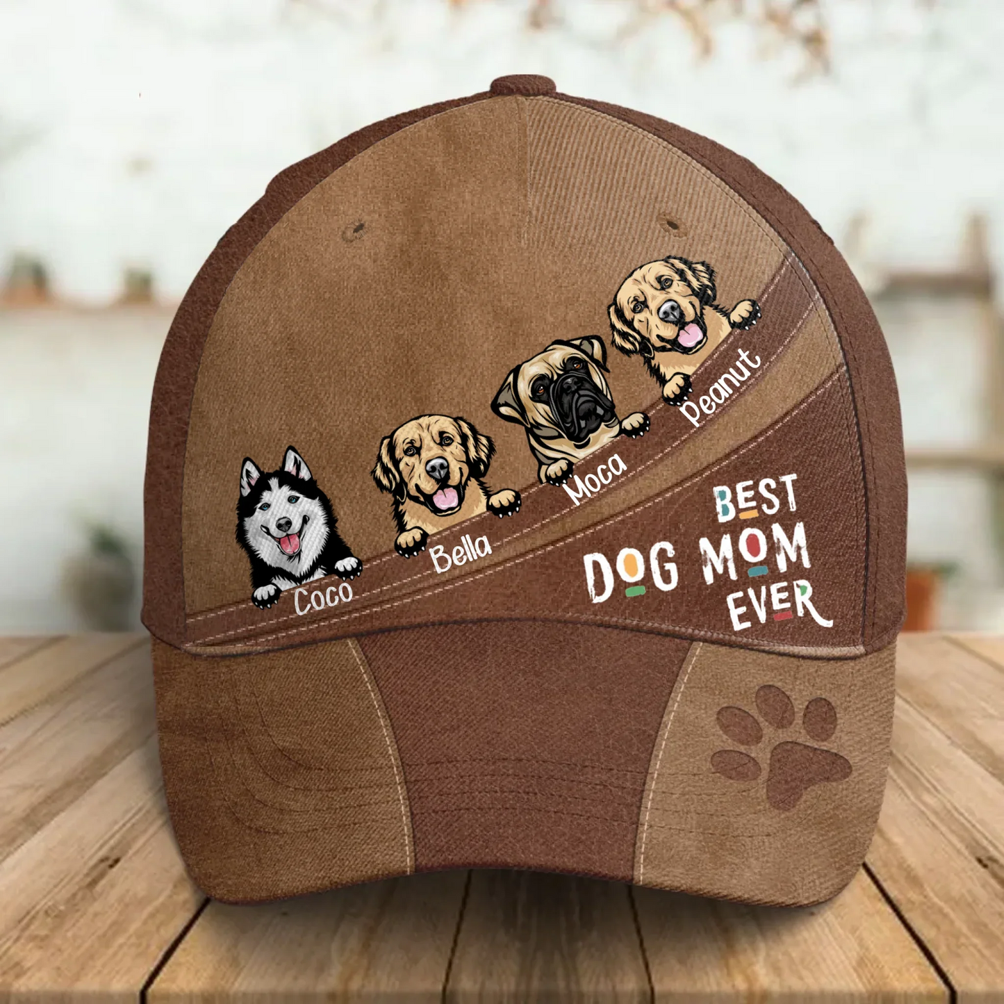 Personalized Dog Mom Classic Cap - Gift Idea for for Dog Lovers - Best Dog Mom Ever