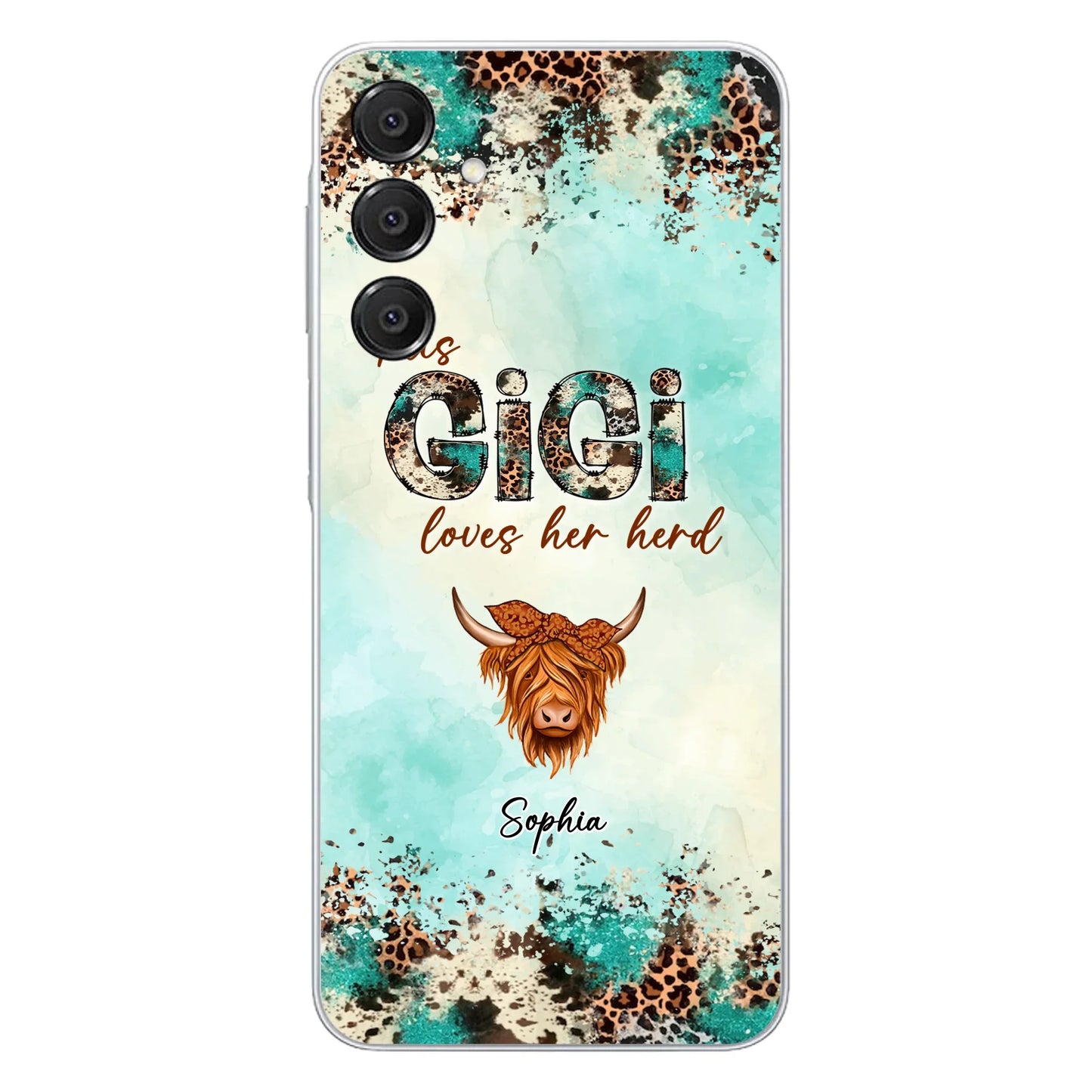 Custom Personalized This Gigi Love Her Herd Phone Case For iPhone/ Samsung - Mother's Day Gift Idea For Mom/ Grandma