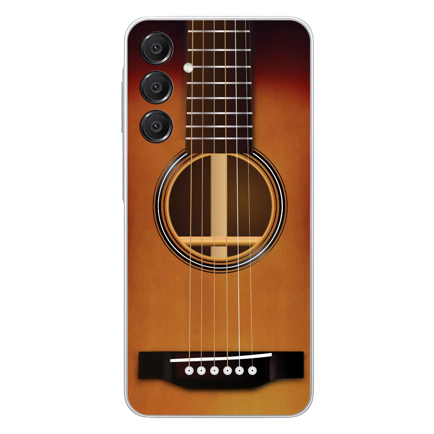 Custom Personalized Acoustic/Electric Guitar Phone Case - Best Gift For Guitarist - Case For iPhone And Samsung