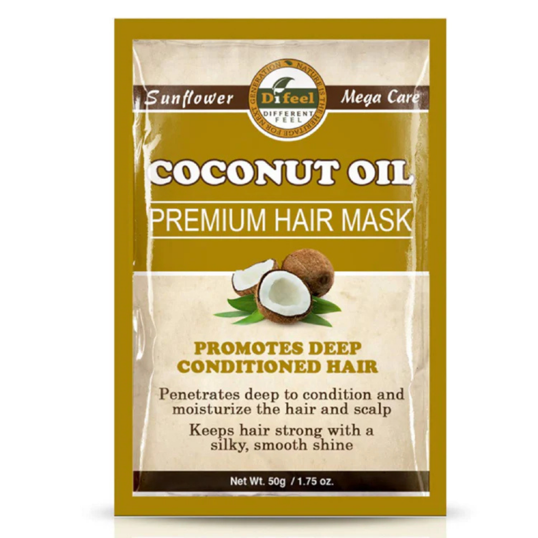 Difeel Coconut Oil Premium Hair Mask (1.75oz)