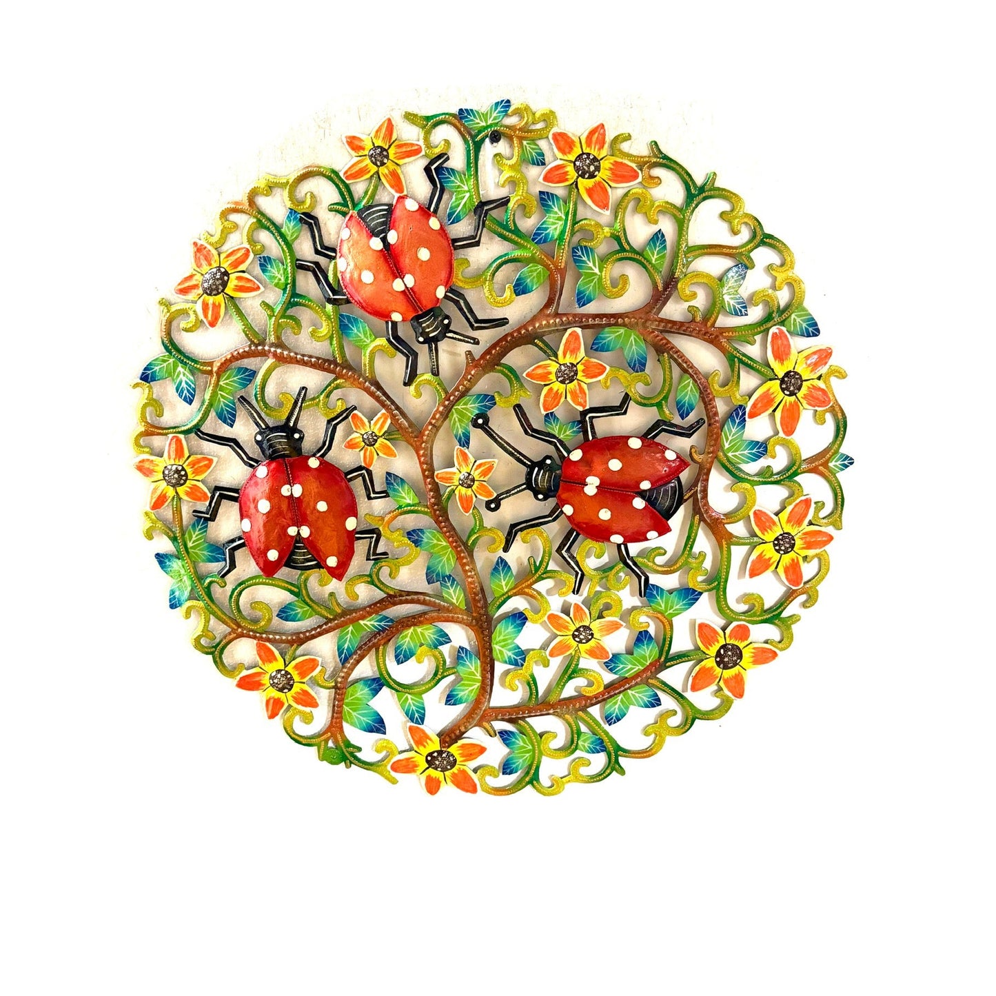 Ladybugs and Flowers