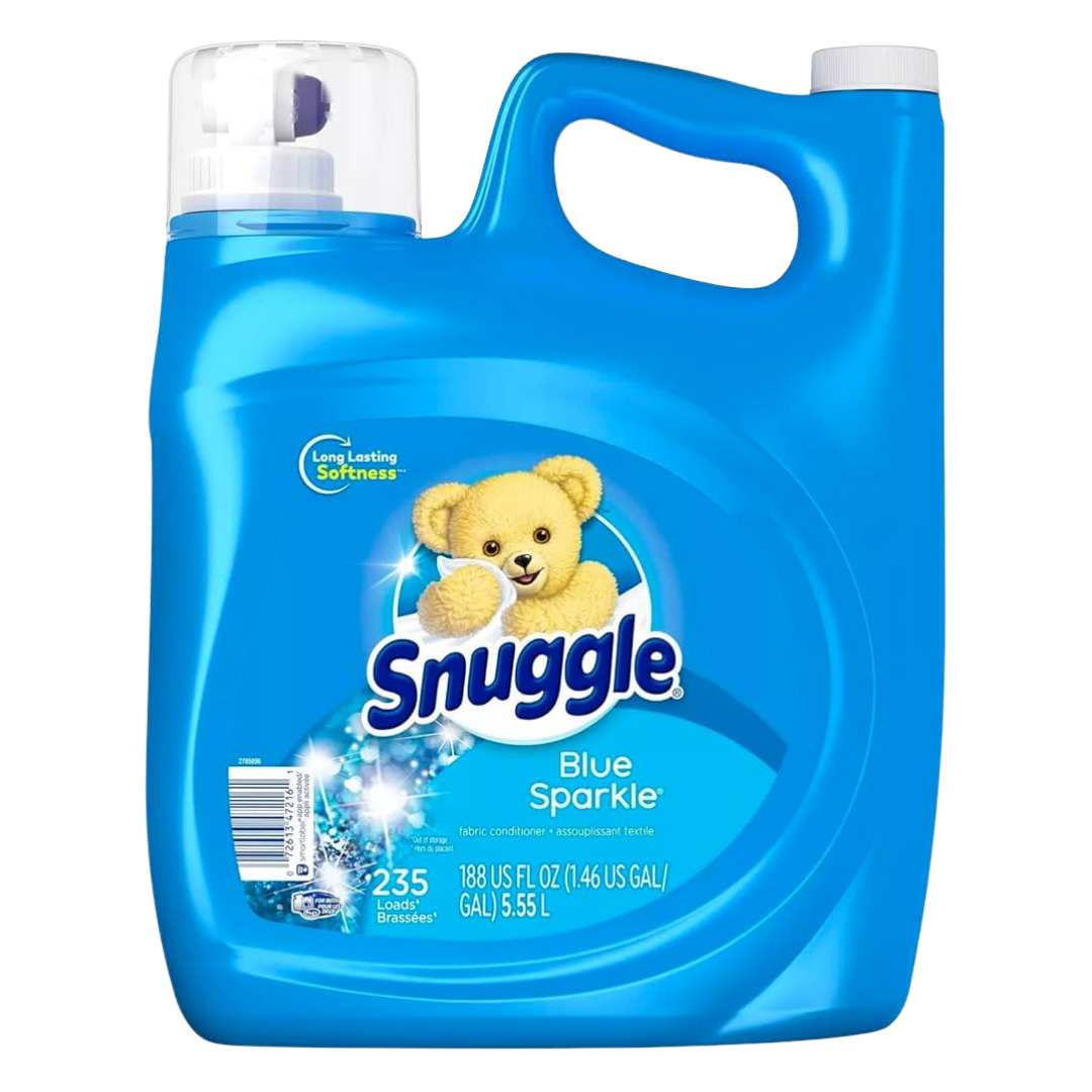 Snuggle Blue Sparkle Ultra Liquid Fabric Softener (188oz)