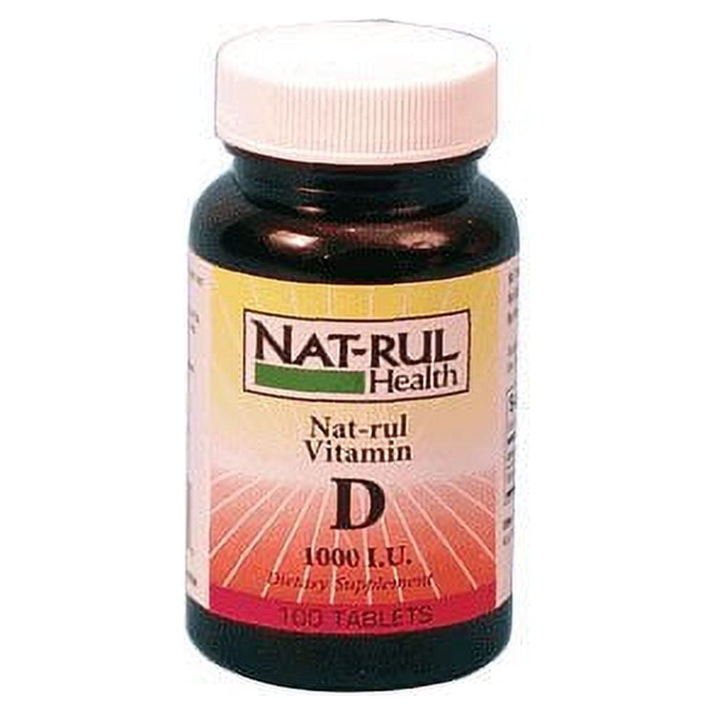 Natrul Health Vit D Tab 1000 Iu N-R 100
