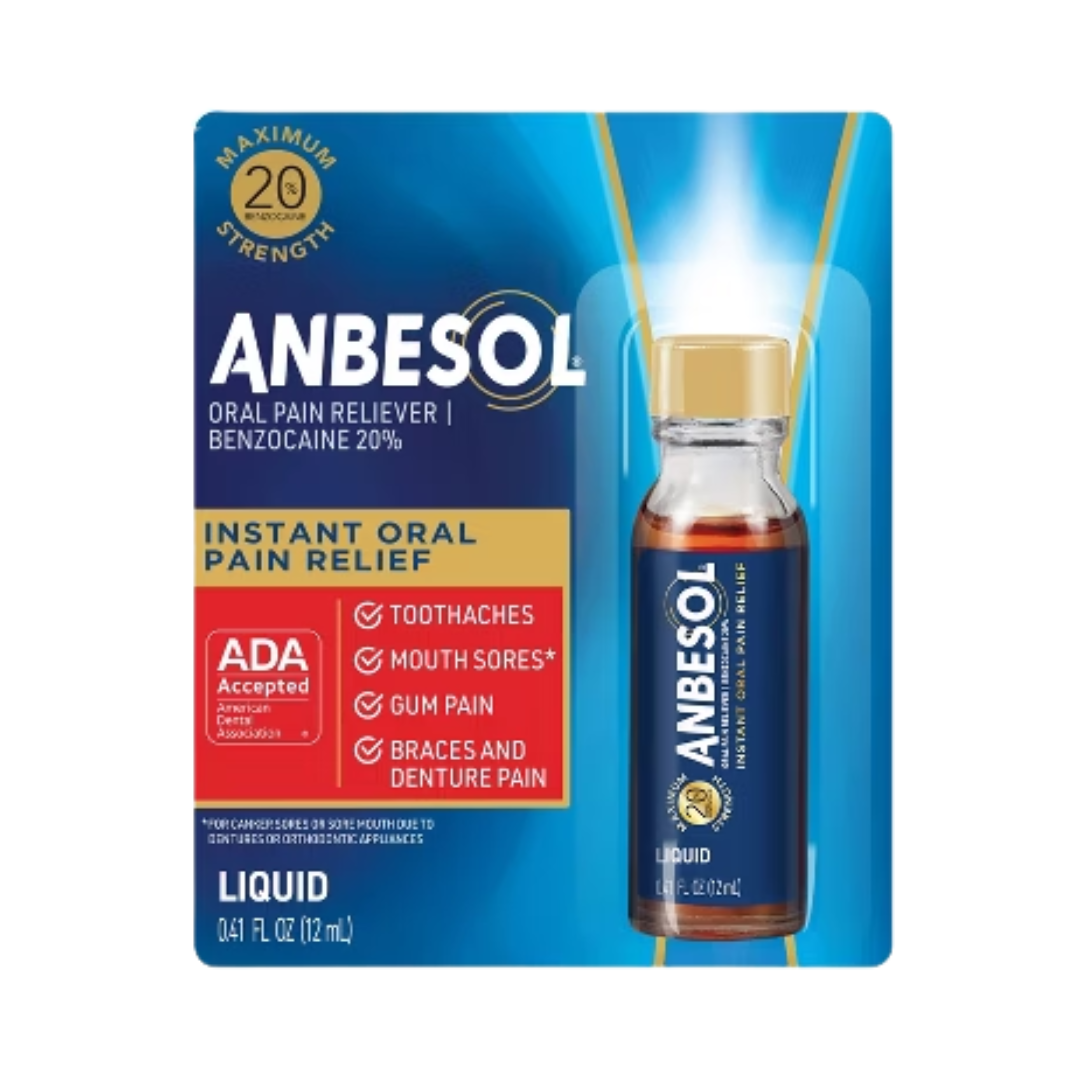 Anbesol M/S Medicated Oral Pain Relief Gel (0.41 oz)