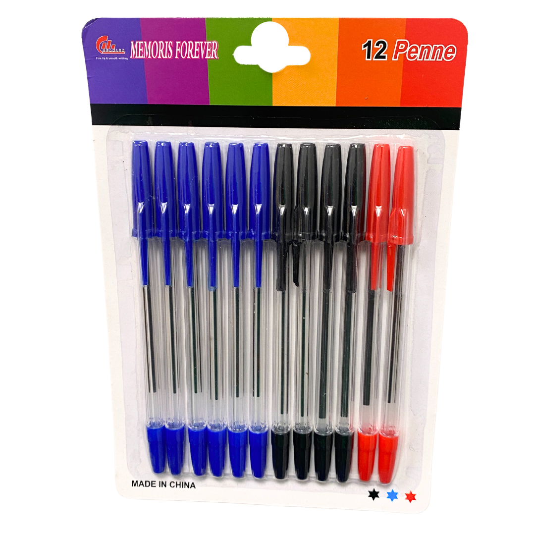 Bolígrafos Memories Forever 12 pk