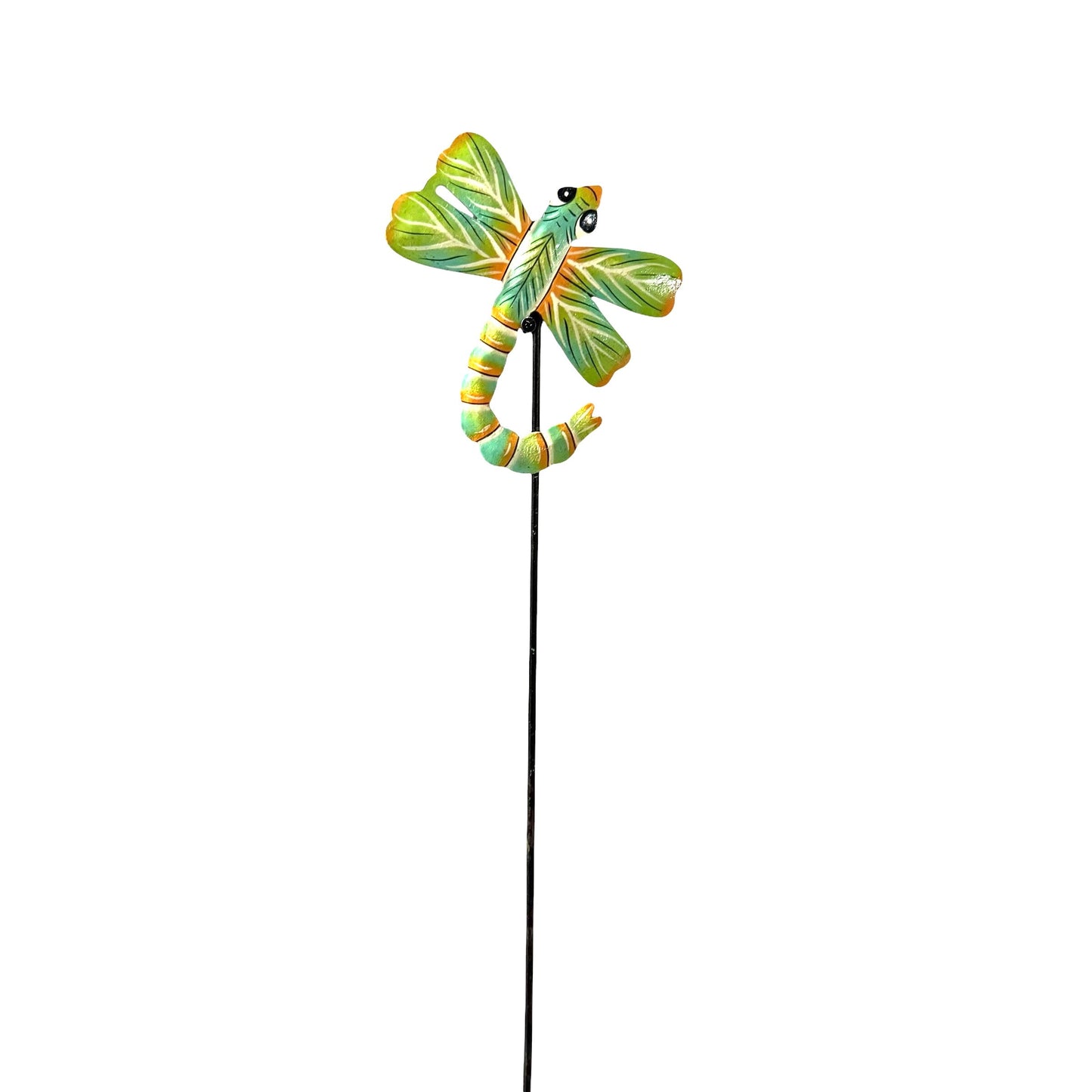 Little Mint Green Dragonfly Garden Stake