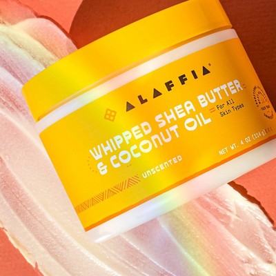 Alaffia Whipped Shea Butter & Coconut Oil Body Lotion 4 fl oz - New