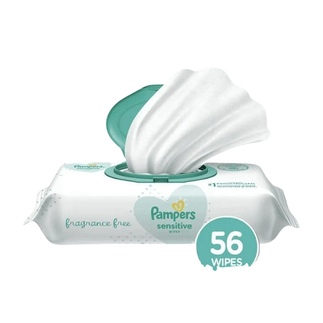 Pampers Baby Wipes Sensitive (56 count)