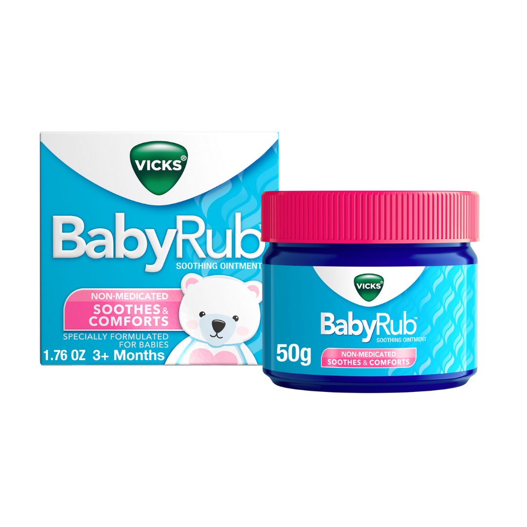Vicks BabyRub Soothing Balm for Baby (1.76 oz)