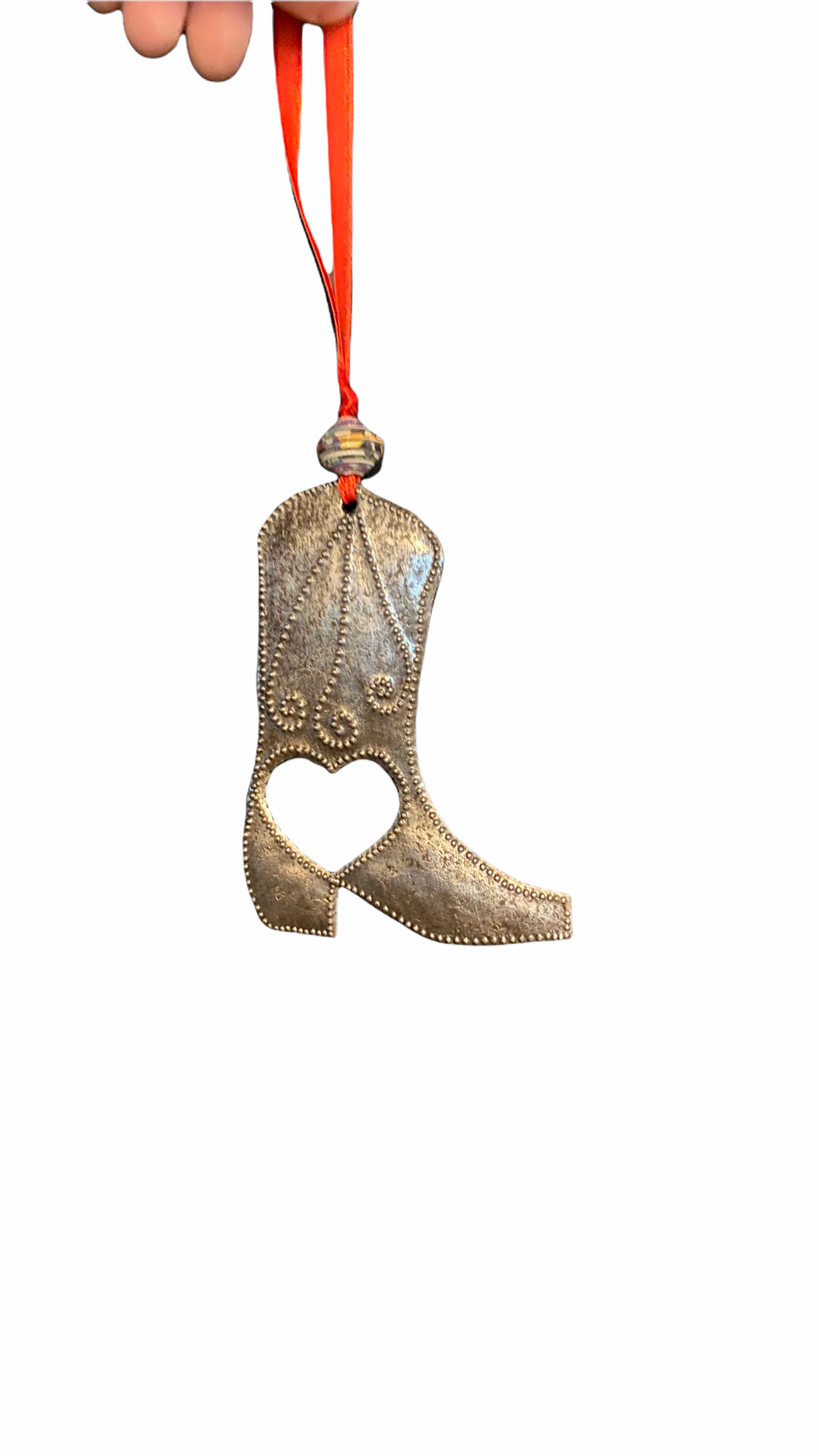 Boot Heart Ornament