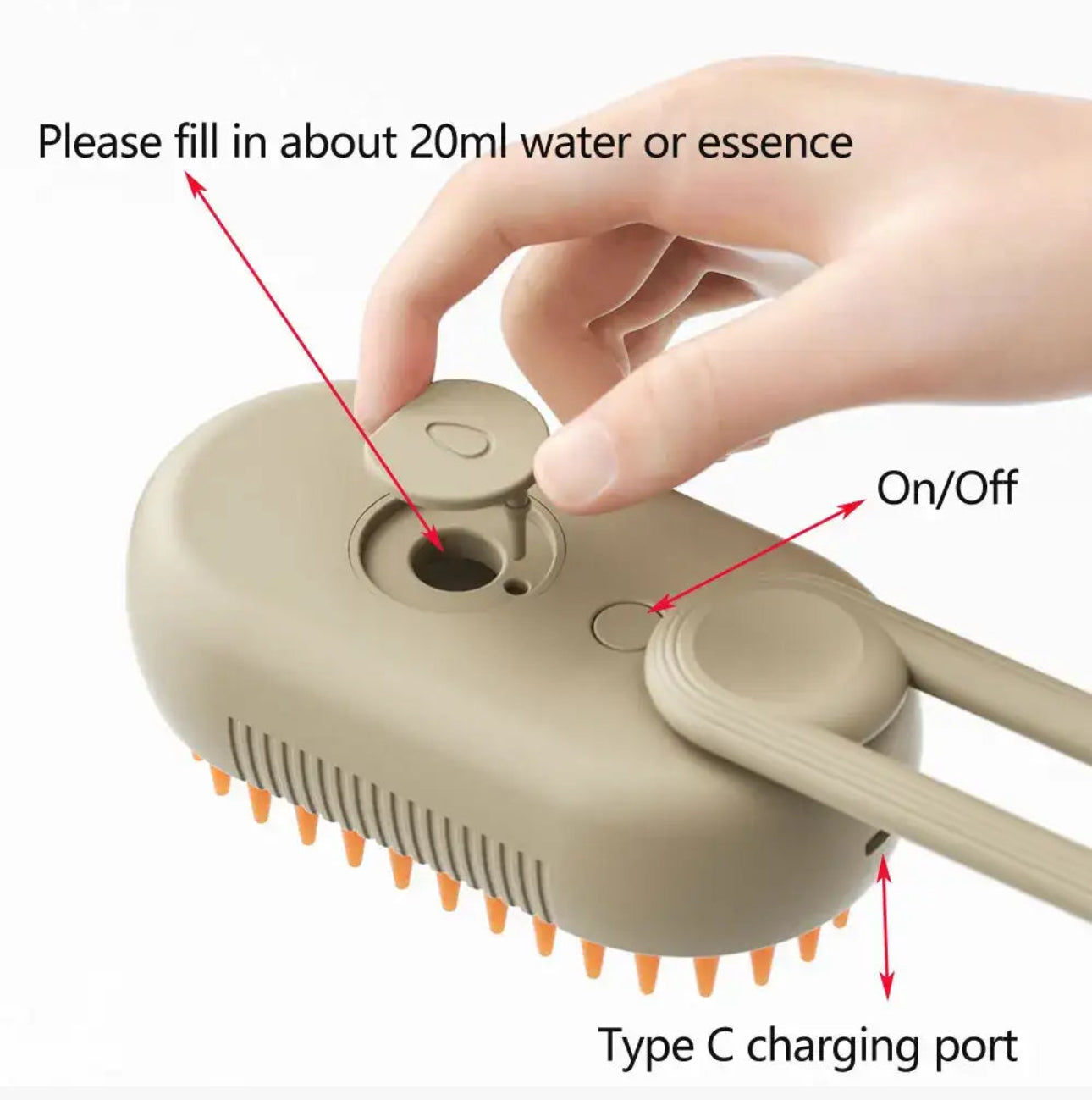 Steamy Hair Brush