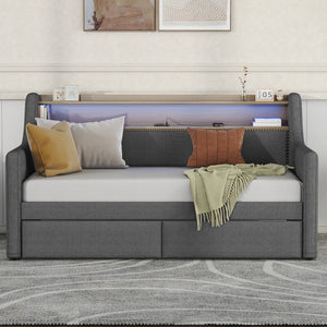 Gray+Linen+Twin