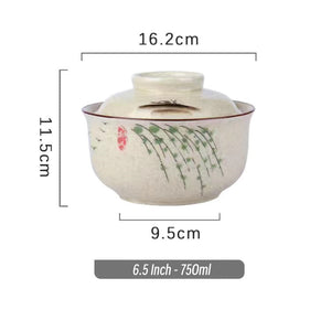 Yangliu-6.5 inch lidded bowl