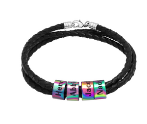 Colorful black rope