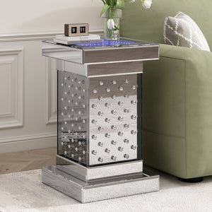 Silver + MDF+glass + Luxury + Modern