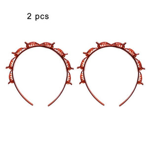 2pcs Brown