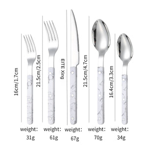 304 French Rivet Five-Piece Set [Stone Pattern]