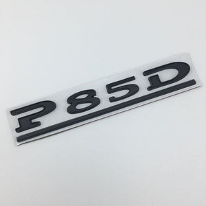 P85D all black+underline
