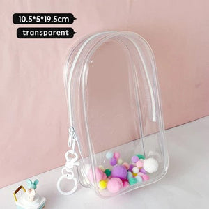 Transparent - PVC zipper