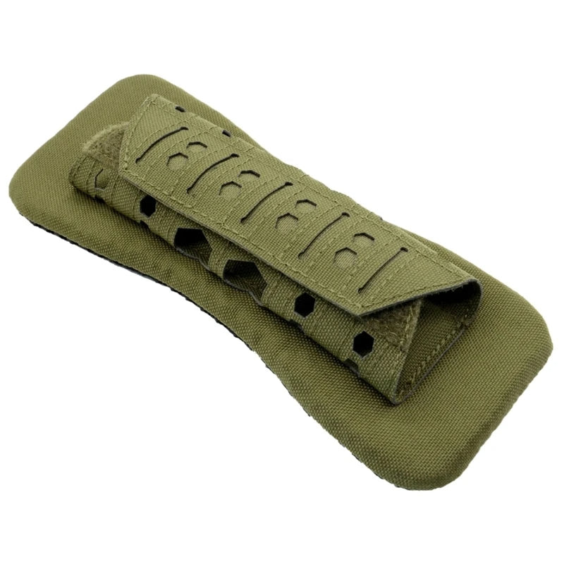Laser Cutting Tactical Vest Shoulder Strap Pads Outdoor Backpack Breathable Mesh Cushion Shoulder Pad For Hunting Vest