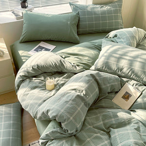 100% Cotton Fabric 【Elegant - Greenish Harmony】