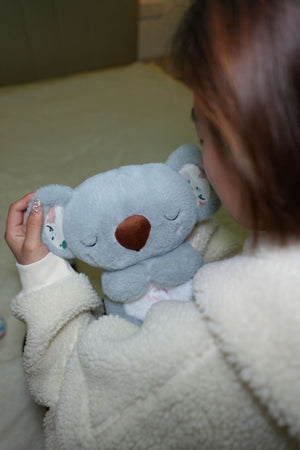 Breathing koala (gray double bond)