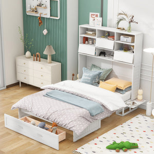 White + Solid Wood+MDF