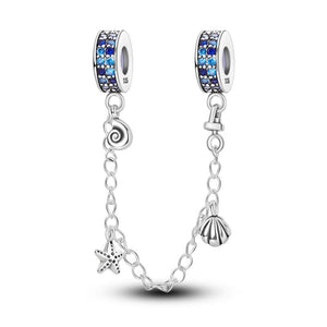 Shell Sea Star Conch Safety Chain