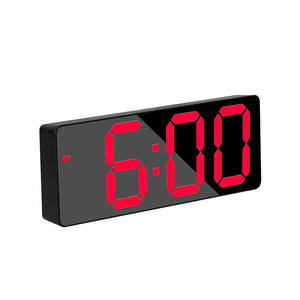 Rectangular Black Surface Red Light