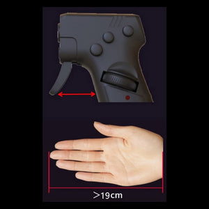 Palm longer than 19cm