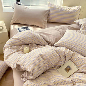 100% Cotton Fabric [Simple - Apricot Yellow Pattern]