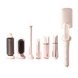 7 in 1 [28+32+40+straight hair comb+Chicken rolls+fluffy head+13mm -]