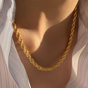 【H6088】5mm/Necklace - Gold