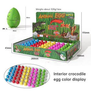 T001 Colorful Crocodile Hatching Eggs (60 eggs)
