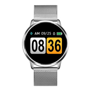 Silver steel strap